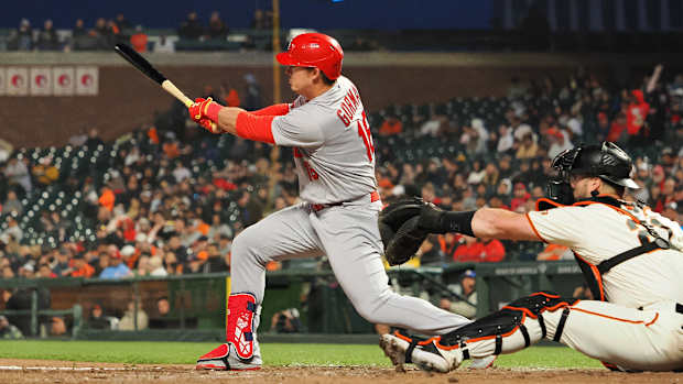 St. Louis Cardinals infielder Nolan Gorman